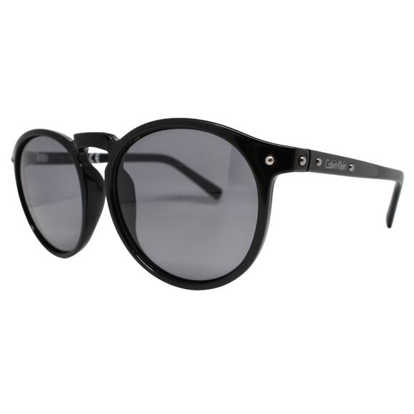 Calvin Klein R741S 001 #2 Black 51-18-140mm Sunglasses - LENSES FAIR/FRAMES GOOD - Picture 1 of 14